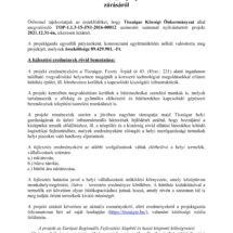 Zárás_Tiszaigar - TOP-1.1.3-15-JN1-2016-00012